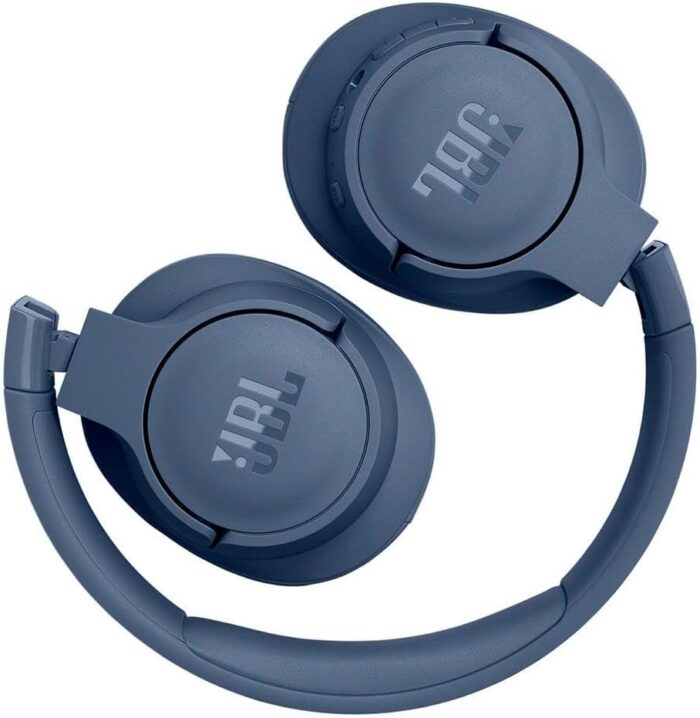 JBL Tune 770NC Adaptive Noise Cancelling Wireless Over-Ear Headphones, Pure Bass Sound, Smart Ambient, Bluetooth 5.3, Le Audio, VoiceAware, 70H Battery, Multi-Point Connect - Blue, JBLT770NCBLU - Image 2