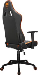 Cougar Gaming Chair Armor Elite, Steel-Frame, Breathable PVC Leather, 160° Recliner System, 120Kg Weight Capacity, 2D Adjustable Arm-Rest, Steel 5-Star Base- Orange - Image 4