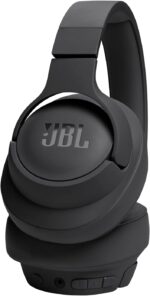 JBL Tune 720BT Wireless Over-Ear Headphones, Pure Bass Sound, Bluetooth 5.3, 76H Battery, Hands-Free Call, Multi-Point Connection, Foldable, Detachable Audio Cable - Black, JBLT720BTBLK - Image 5