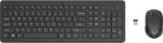 HP 330 Wireless Keyboard and Mouse Combo - 2.4 Ghz Wireless USB Receiver - Chiclet Keys, 12 Keyboard Shortcuts - 1600 DPI Multi-Surface Mouse - LED Num Lock, Caps Lock, Scroll Lock (2V9E6AA) - Image 2