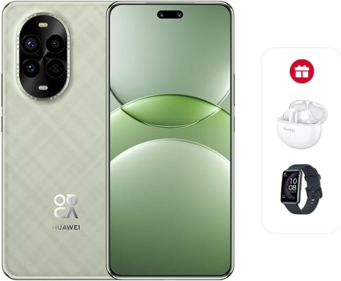 HUAWEI nova 13 Pro Smartphone, 6.7 -inch OLED display, 12GB+512GB, 60MP Front Portrait Dual Camera, 50MP Adjustable Aperture Camera, AI Best Expression, 100W SuperCharge Turbo, 5000 mAh, Green + Gifts