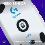 Logitech G305 Lightspeed Wireless Gaming Mouse, HERO Sensor, 12,000 DPI, Lightweight, 6 Programmable Buttons, 250h Battery Life, On-Board Memory, Compatible with PC / Mac - White - Image 2