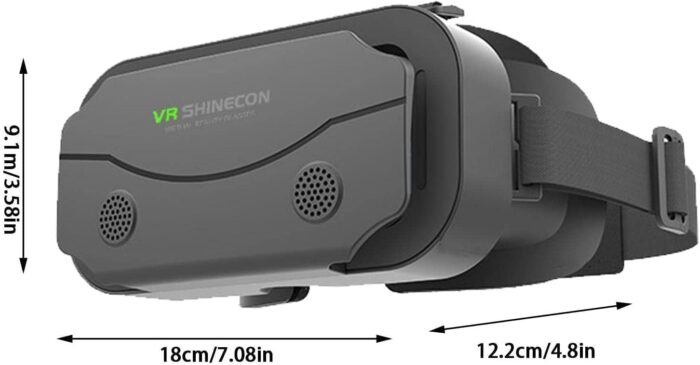 Azonee VR Headset 3D Virtual Reality Glasses for Smartphone, Compatible with iOS, for TV and Video Games - Image 7