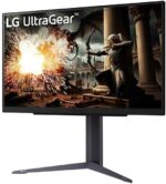 LG 27GS75Q-B UltraGear 27” QHD (2560×1440) IPS Gaming Monitor, 180Hz (O/C 200Hz), 1ms GtG, NVIDIA G-SYNC Compatible, AMD FreeSync, HDR10, DP/HDMI, Height/Tilt/Pivot Stand, Black - Image 2