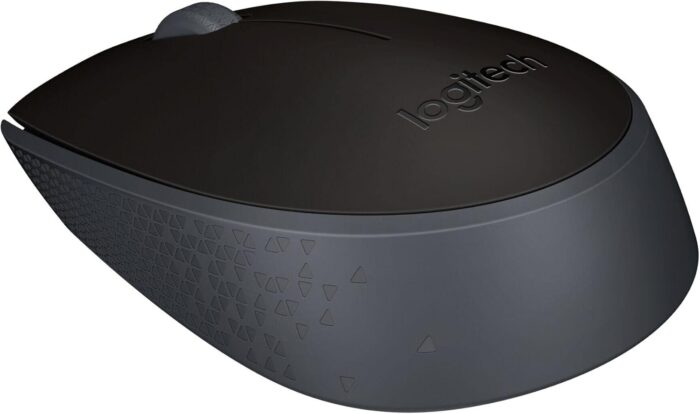 Logitech M171 Wireless Mouse for PC, Mac, Laptop, 2.4 GHz with USB Mini Receiver, Optical Tracking, 12-Months Battery Life, Ambidextrous - Black - Image 2