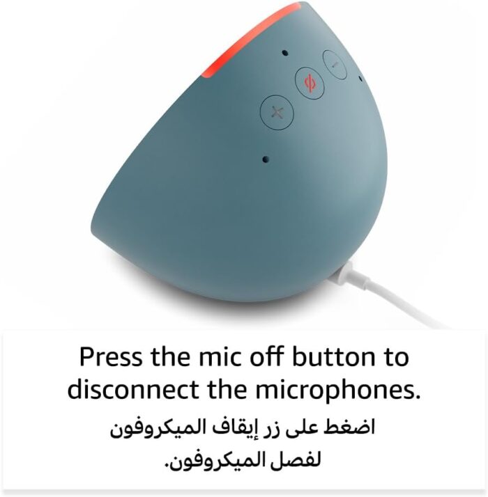 Echo Pop | Full sound compact Wi-Fi & Bluetooth smart speaker with Alexa | Use your voice to control smart home devices, play music or the Quran, and more (speaks English & Khaleeji) | Charcoal - Image 7