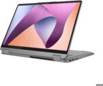 Lenovo IdeaPad Flex 5 14ABR8 2-in-1 Laptop with Pen, 14" WUXGA (1920x1200) Touch Display, Ryzen 7 7730U, 16GB RAM, 512GB SSD, Backlit Eng-Arabic KB, Win 11, Arctic Grey - [82XX0081AX] - Image 2