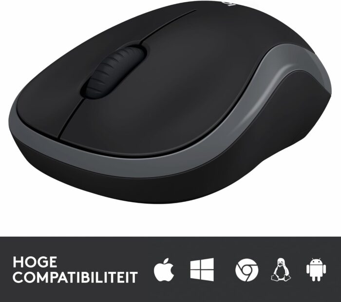 Logitech 910-002235 Logitech M185 Wireless Mouse, Swift Gray () - Image 5