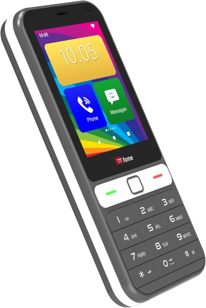 TTfone TT280 – Simple 4G Dual SIM Bar Phone with Android, 2.8" Touchscreen Pay As You Go Smartphone (with USB Cable) - Image 9