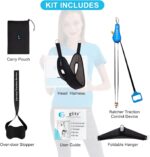 glitz Cervical Neck Traction Device for Home Use, Portable Neck Stretcher Hammock Over Door for Neck Pain Relief, Neck Sling for Spine Decompression - Image 6