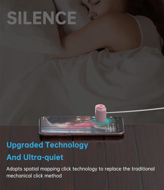 ELECDON Auto-clicker Device for Mobile Phone and Tablet Computer Screen, Simulated Finger Clicking USB Simulator for Gaming, Shopping, Giving a Like in Tiktok, Lightning Deal, Live Broadcasts (Pink) - Image 4