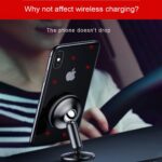 Baseus Magnetic Car Phone Holder for Dashboard, 360° Rotation Cell Phone Mount With Ultra Strong Magnet Compatible with iPhone 15 Pro Max, Samsung Galaxy S24 Ultra & More - Image 4