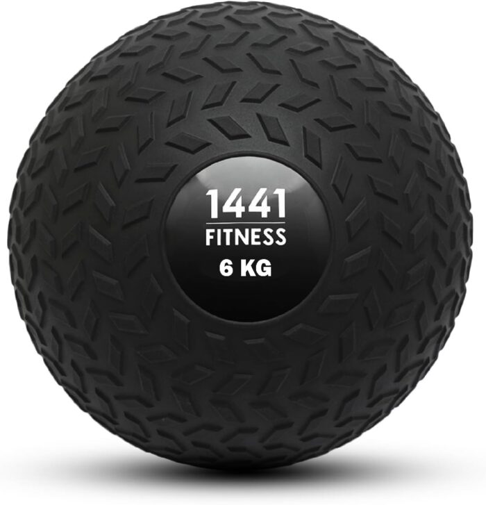 1441 Fitness Z Grip Slam Ball – Weighted 2 Kg to 30 Kg for CrossFit, Strength Training, Cardio Exercise – Non-Bouncing Medicine Ball for Core Workouts