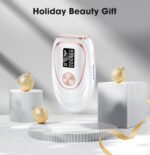 Oreeth IPL Laser Hair Removal Device for Women & Men - Home 45°F Ice-Cooling Contact for Painless & Long-Lasting Results, 86% Hair Reduction in 3 Weeks for Full Body & Bikini Line, White - Image 9