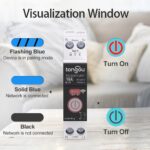 DIY 1P+N Smart Wi-Fi Switch, 16A Smart WiFi Circuit Breaker with Energy Monitor, Smart Life/Tuya APP Remote Control, Timer Functions, DIN Rail Mounted, Compatible with Alexa and Google Assistant - Image 5