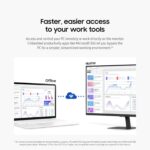 Samsung M5 2024 Smart Monitor 27" Smart Monitor, Wifi, Bluetooth, Speaker, FHD (1,920 x 1,080) Black |LS27DM500EMXUE - Image 2