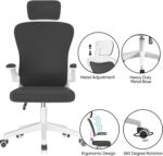 Gaming Chair, Computer Chair with Fabric，Office Chair with Armrest & Adjustable Seat, Ergonomic Video Game Chair with Neck and Massage Lumbar Support - Image 5