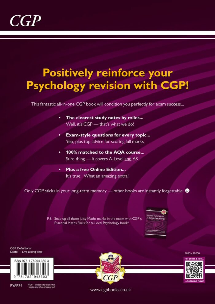 AS and A-Level Psychology: AQA Complete Revision & Practice with Online Edition - Image 2