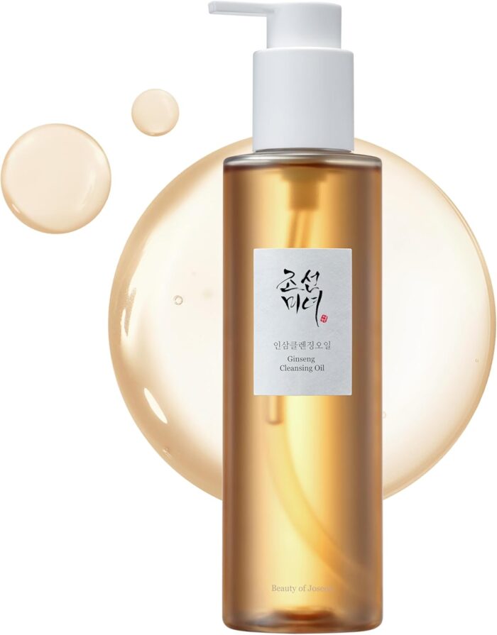 Beauty of Joseon Ginseng Cleansing Oil Waterproof Makeup Remover for Sensitive, Acne-Prone Facial Skin. Korean Skin Care for Men and Women, 210ml