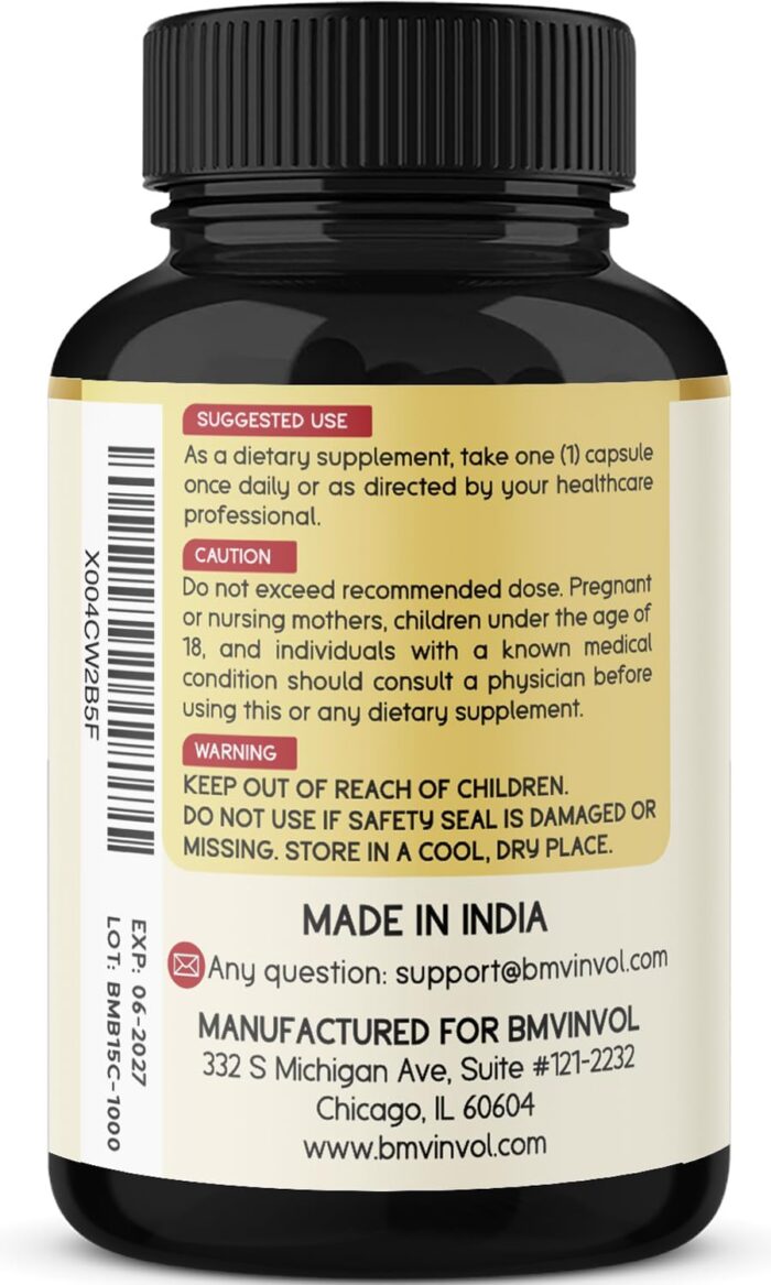 Berberine Supplement Equivalent to 4700mg - 5 Months Supply - High Potency with Ceylon Cinnamon - Supports Immune System, Cardiovascular & Gastrointestinal Function - Berberine HCl Supplement Pills - Image 9