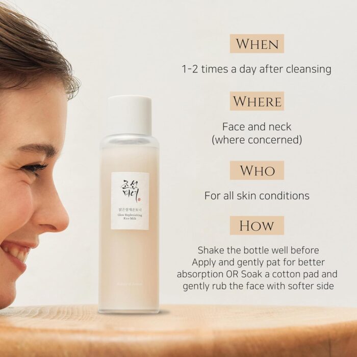 Beauty of Joseon Glow Replenishing Rice Facial Sebum Toner for Oily Combination and Dry Skin Moisturizing Formula Hydrating Balance Care Korean Skincare for Men and Women 150ml - Image 6