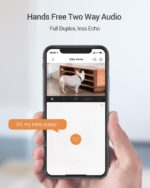 EZVIZ C6N Baby Monitor Security Camera, 1080p WiFi Camera, Surveillance Camera CCTV for Home with Night Vision, 360° Coverage Smart Tracking, Motion Detection, Two-Way Audio, H.264, Works With Alexa - Image 6