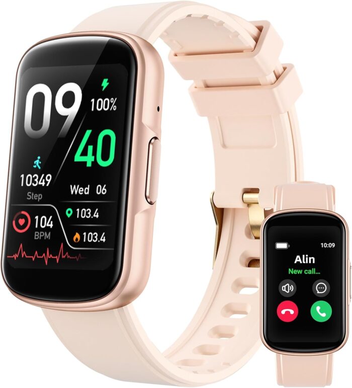 Parsonver Fitness Tracker with Step Counter/Calories/Stopwatch, Health Activity Tracker with Heart Rate Sleep Monitor, IP68 Waterproof Smart Watch 110+ Sport Modes Pedometer Watch