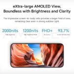 HONOR 200 Lite, 5G Dual SIM, 8GB RAM + 256GB ROM, 6,7” Anti-Drop AMOLED Display, 108MP Triple Rear Camera, Midnight Black - International Version - Image 4