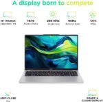 Acer Aspire Lite 16" Laptop AL16-52P-52JZ | 13th Gen Intel Core i5-1334U | 16GB DDR5 RAM | 512GB SSD | UHD Graphics | IPS ComfyView Display | Windows 11 Pro (UPGRADED) - Light Silver - Image 3