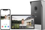 EZVIZ CP7 Video Doorbell, 3MP 2K Smart Video Doorphone, 7" Color Touch Screen, Remote Door Unlock, Built-In Doorbell, Two Way Talk, Human Motion Detection, Metal Housing, Weatherproof, 2.4G/5G Wi-Fi
