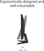 ASUS TUF Gaming 24” (23.8 inch viewable) 1080P Monitor (VG249Q3A) - Full HD, 180Hz, 1ms, Fast IPS, Extreme Low Motion Blur, FreeSync Premium, Speakers, DisplayPort, HDMI, Variable Overdrive, 99% Srgb - Image 5