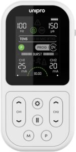 TensCare Unipro | 4-in-1 Rehabilitation Device for Professional Use | TENS, EMS, IFT & Microcurrent | Professional-Grade Muscle Strengthening & Physiotherapy | 70 Programs