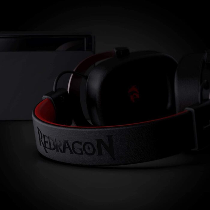 Redragon H510 ZEUs Wired Gaming Headset - 7.1 Surround Sound - Memory Foam Ear Pads - 53mm Drivers - Detachable Microphone - Multi Platforms Headphone - Works With Pc, Ps4/3 & Xbox One/Series X, Ns - Image 2