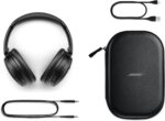 Bose Quiet Comfort Wireless Noise Cancelling Headphones, Bluetooth Over Ear Headphones with Up To 24 Hours of Battery Life, Black 2023 - Image 6