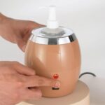 Master Massage Golden Touch Single Bottle Massage Oil Warmer-Professional Massage Lotion Heater with Empty Bottle- Original Design Massage Cream Heating Device-One Dispenser Bottle Heating Furnace - Image 6
