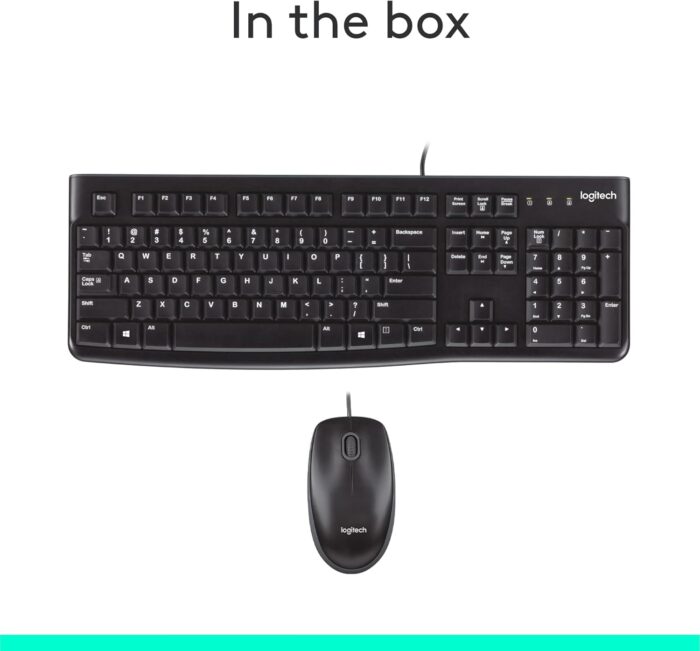 Logitech Desktop MK120 Mouse and keyboard Combo - Image 9