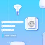 TP-Link TAPO P100 – Wi-Fi Mini Smart Plug, Ideal for Scheduling Linking/Unlinking and Economizing Energy, Compatible with Alexa and Google Home, cor branca - Image 6