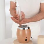 Master Massage Golden Touch Single Bottle Massage Oil Warmer-Professional Massage Lotion Heater with Empty Bottle- Original Design Massage Cream Heating Device-One Dispenser Bottle Heating Furnace - Image 2