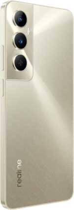realme c65 Smartphone 6+128 GB, 50MP AI Camera, 6.67 Inch Eye Comfort Display with 90Hz Refresh Rate, 45W Fast Charge, 5000mAh Massive Battery, NFC Supported, Starlight Gold - Image 6