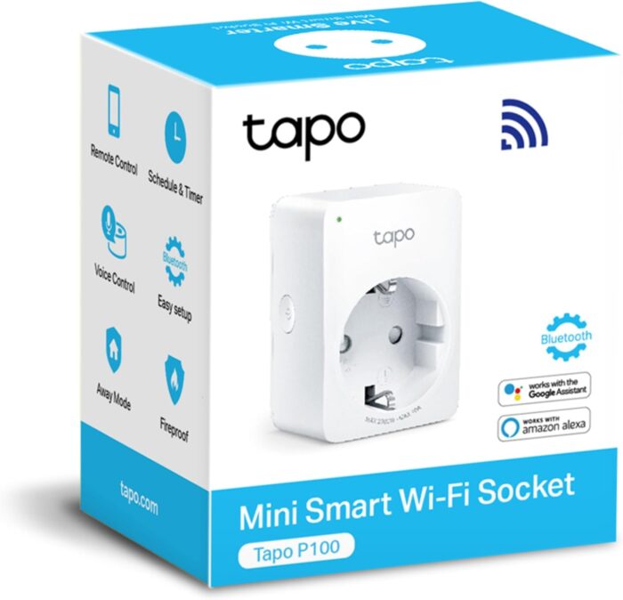 TP-Link TAPO P100 – Wi-Fi Mini Smart Plug, Ideal for Scheduling Linking/Unlinking and Economizing Energy, Compatible with Alexa and Google Home, cor branca - Image 8