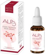 ALP NUTRITION Iron Drops 30 ml, Liquid Iron Supplement for Women with Folic Acid Vitamin B12, Well tolerated alternative to Iron Tablets High Strength