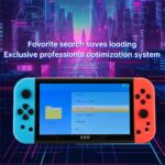 X80 Retro Handheld Game Console – 7" HD Screen, 10,000+ Built-in Classic Games, Supports 10 Emulators, Multifunctional Pocket Gaming System for Kids & Adults - Image 5