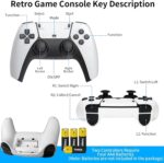 2025 New Retro Gaming Stick – Plug & Play Retro Gaming Console with 21500+ Classic Video Games, 4K HDMI Game Stick, Upgraded Wireless Controllers, Video Game Console for TV (Standard Edition) - Image 6