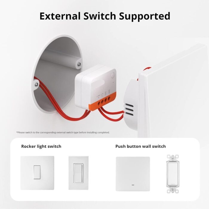 NALACAL Smart Light Switch (2 Way), Works with Alexa, Smartthings Hub, Google Home and Zbbridge-P, Hub Required, No Neutral Required, Turn On/Off Your Light By Voice Command - Image 8