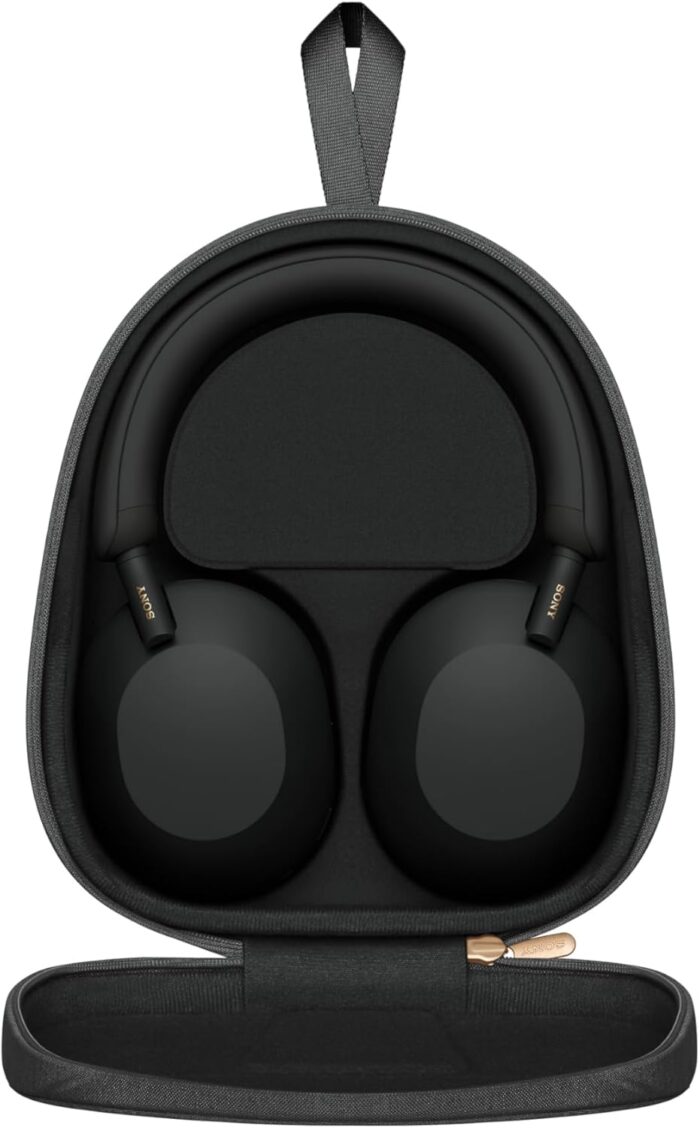 Sony WH-1000XM5 Noise Cancelling Wireless Headphones, Hi-Res Audio, Best Phone Call Quality, 30 Hours Battery Life, Wearing Detection, Alexa Voice Assistant, Black, UAE Version - 1-Year warranty - Image 6