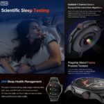 TCH Smart Watch Z40+ Tech Sense for Men Women Bluetooth Calls/SMS, Fitness watches Activity Tracker with Heart Rate, Blood Oxygen, KCAL, IP68 Waterproof, smartwatches For Android+iOS - Image 4