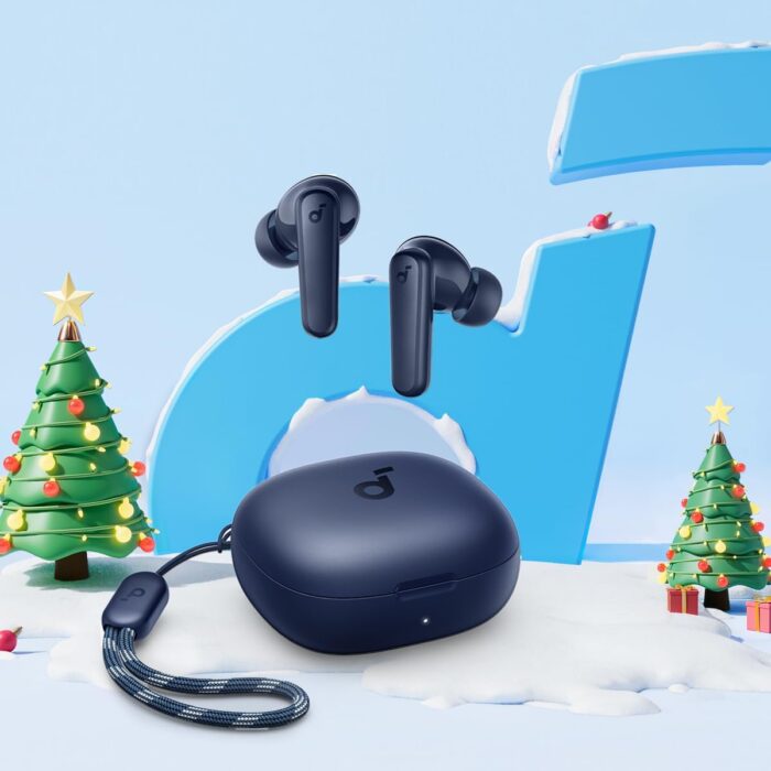 soundcore Anker P20i Bluetooth Earphones, 10mm Drivers with Big Bass True Wireless Earbuds, Bluetooth 5.3, 30H Playtime, IPX5, 2 Mics for AI Clear Calls, 22 Preset EQs, Customization via App - Image 2