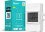 SONOFF THR320D 20A Smart Temperature and Humidity Monitoring Switch,Compatible with Alexa, Google Home,RJ9 4P4C Interface