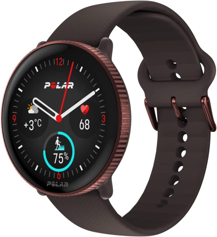 Polar Ignite 3 – Fitness & Wellness GPS Smartwatch, Sleep Analysis, AMOLED Display, 24/7 Activity Tracker, Heart Rate, Personalized Workouts and Real-time Voice Guidance