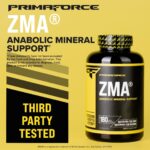 PrimaForce ZMA Dietary Supplement, 180 Capsules - Image 6